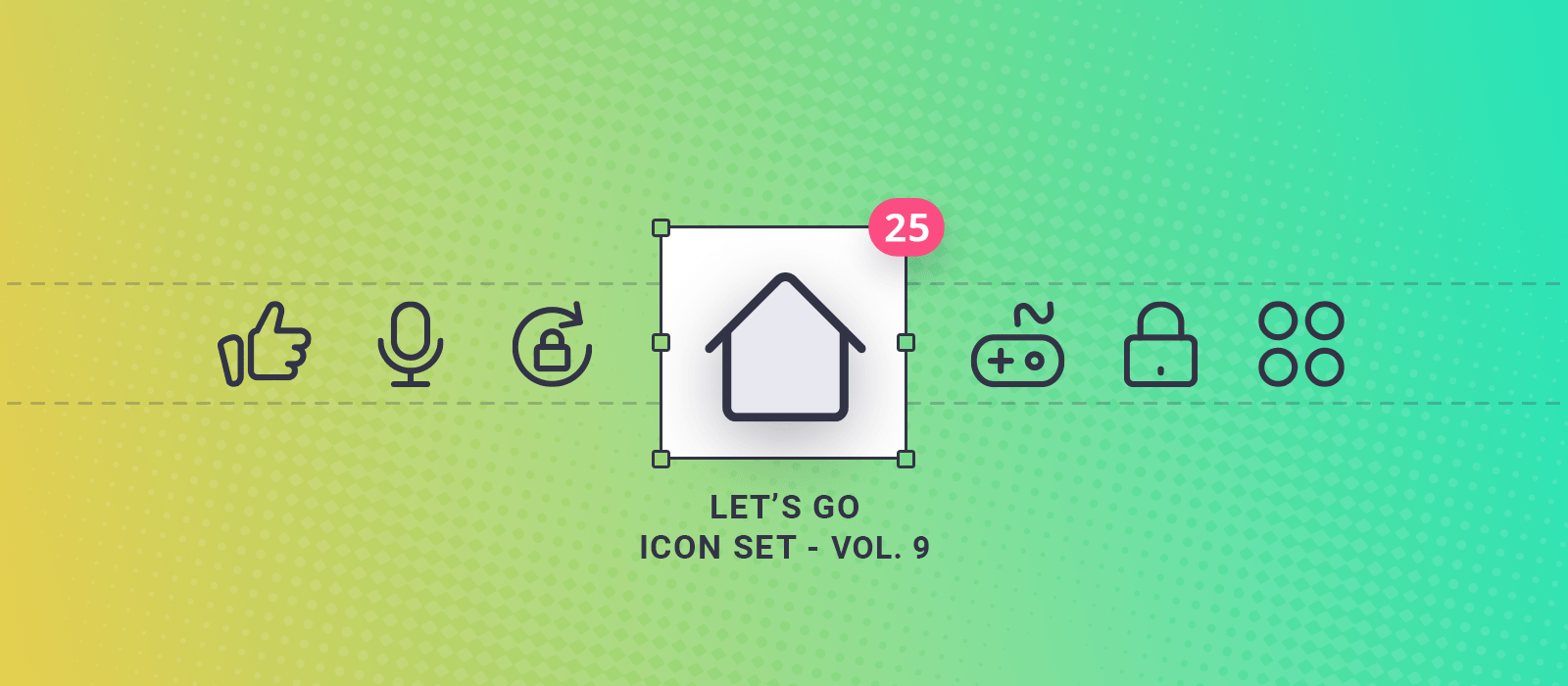 Let’s Go Icon Set – Vol.9