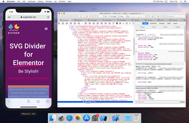 Test Websites in Virtual Machine on iOS iPhone via the Simulator in Xcode